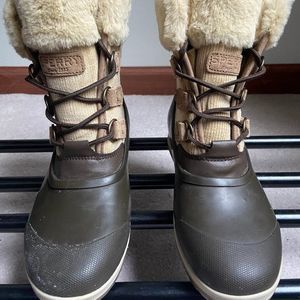 SPERRY Women Pacifica Alpine Plush Collar Duck Boots - NEW NWOB
